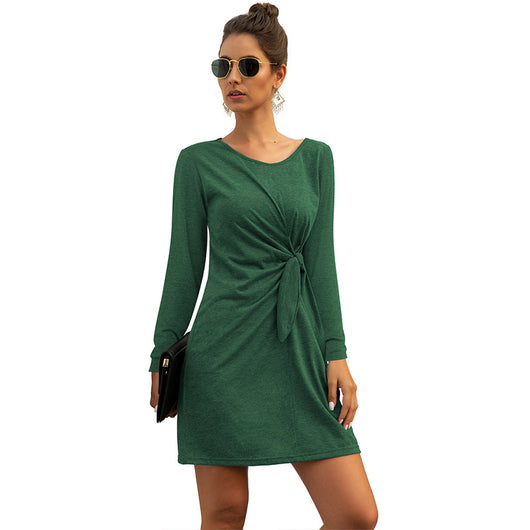 Vestido de Otoño e Invierno con Mangas - Image 7