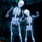 Disfraz de Esqueleto Aterrador - Mono Completo para Halloween y Carnaval