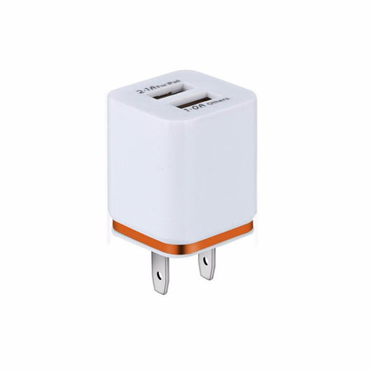 Cargador Dual USB con Electroplating Premium para Celular - Image 5