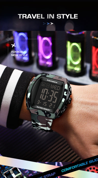 Reloj Digital Multifuncional para Hombre - Perfecto para Estudiantes - Image 13
