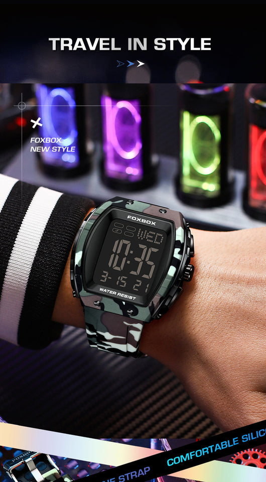 Reloj Digital Multifuncional para Hombre - Perfecto para Estudiantes - Image 13