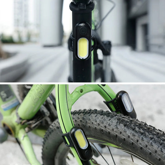 Luces LED Recargables USB para Bicicleta - Seguridad Nocturna - Image 15