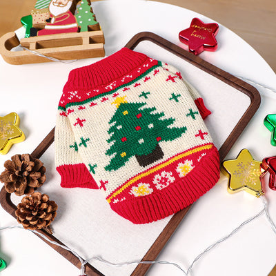 Suéter Navideño para Perros Árbol Verde Estilo Casual - Image 4