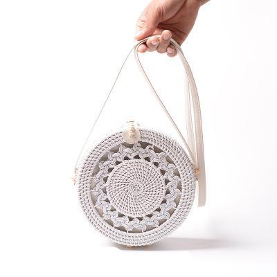 Bolsa Mensajero de Ratán Tejido - Bolsa de Viaje Artesanal - Image 5