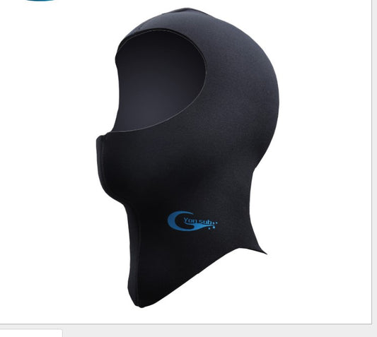 Capucha Térmica para Buceo y Snorkel en Agua Fría