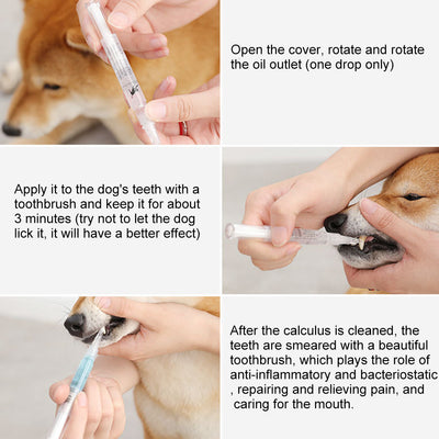 Kit Profesional de Limpieza y Reparación Dental para Perros y Gatos - Image 6