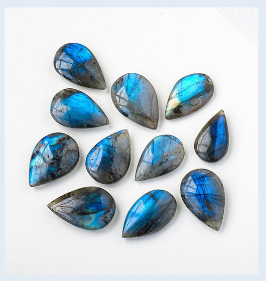 Piedras de Cristal Azul Filtro Luz Azul - Gotas Elongadas - Image 13