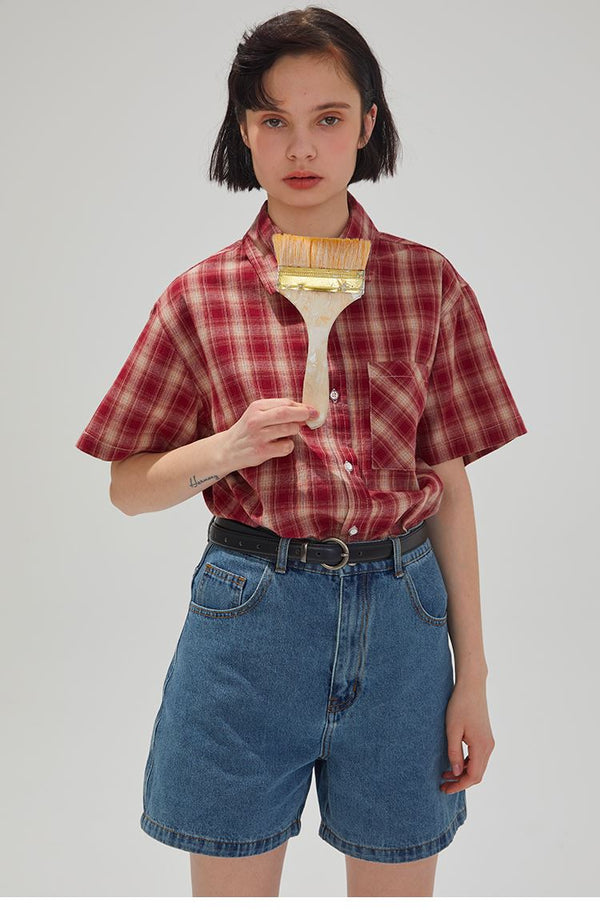 Shorts de Mezclilla Talle Alto Sueltos para Mujer - Estilo Casual y Versátil