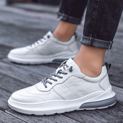Zapatos Blancos Casuales para Hombre - Estilo Moderno y Versátil - Image 24