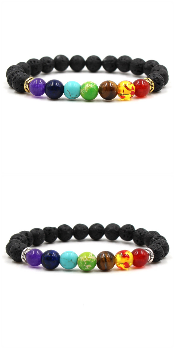 Pulsera de los Siete Chakras