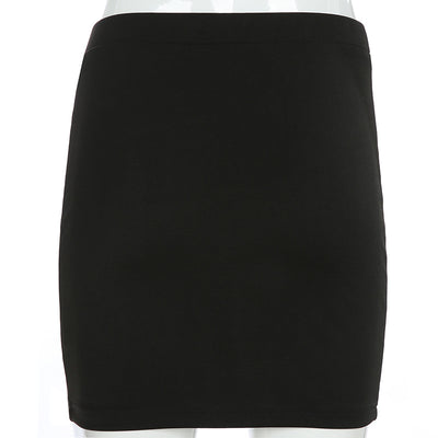 Falda con Botones de Contraste y Hebilla de Cuatro Botones - Image 12