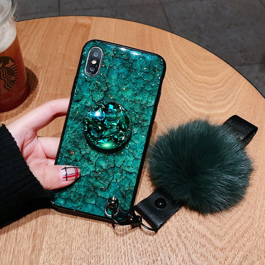 Cordón Premium Mármol Dorado con Cristales - Diseño de Lujo XS MAX - Image 4