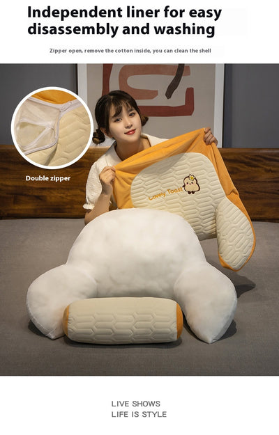 Almohada de Soporte Lumbar Grande con Respaldo Suave - Image 15