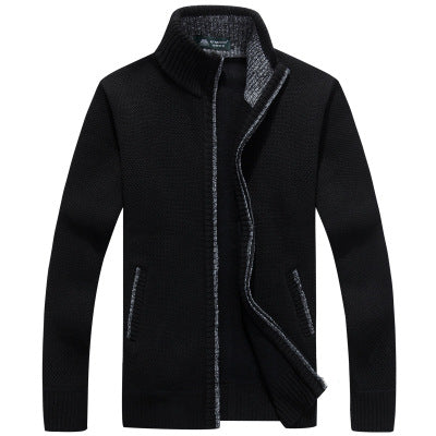 Cardigan de Cuello Alto para Hombre - Suéter Elegante y Versátil - Image 3