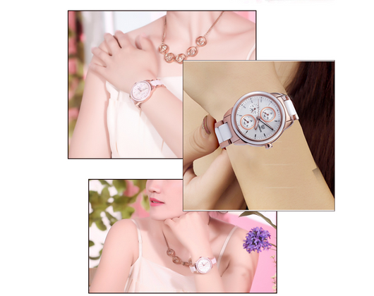 Reloj de Pulsera Cuarzo para Dama - Diseño Moderno y Elegante - Image 5