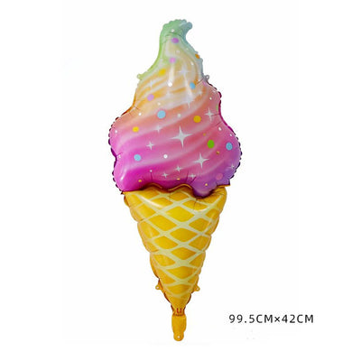 Globo Metálico con Forma de Helado - Image 4