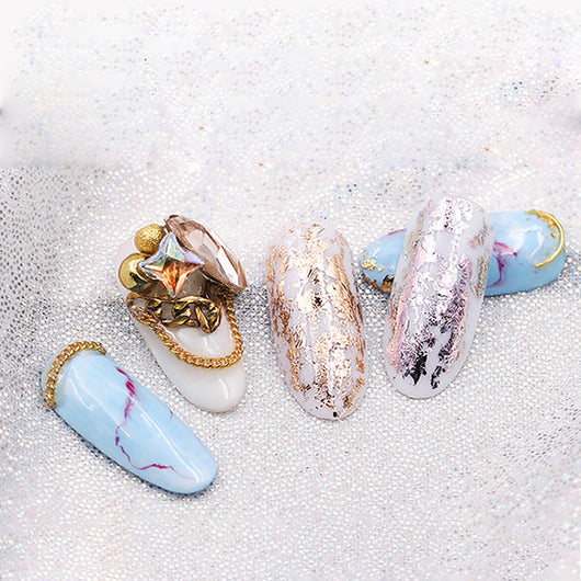 Calcomanías de Uñas Efecto Galaxia Siete Colores - Image 2