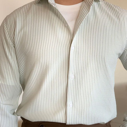 Camisa Casual Versátil Four Seasons para Hombre