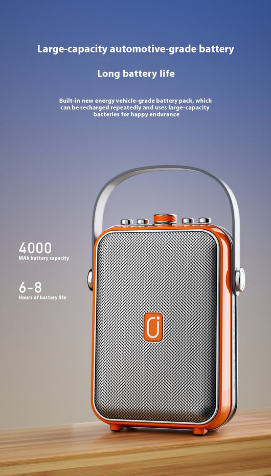 Parlante Bluetooth Portátil para Karaoke Exterior - Image 19