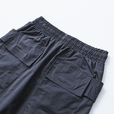 Shorts Harem Casual con Bolsillos Grandes y Anillo Doble de Nylon - Image 6