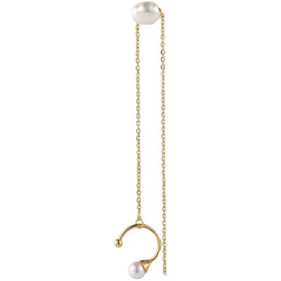 Aretes de Perla con Diseño Atmosférico - Image 5
