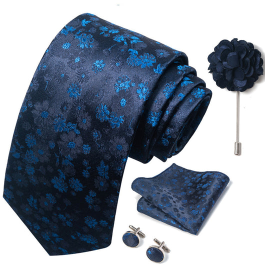 Combo Corbata, Traje y Pañuelo de Bolsillo para Hombre - Juego 8 - Image 131