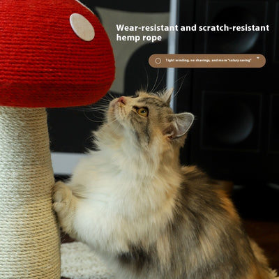 Árbol Rascador de Seta para Gatos con Tablero de Sisal sin Pelusa - Image 2