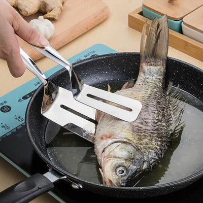 Pinza de Acero Inoxidable para Carnes y Alimentos BBQ - Image 4