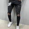 Pantalones Jogger Rotos para Niños con Cintura Elástica