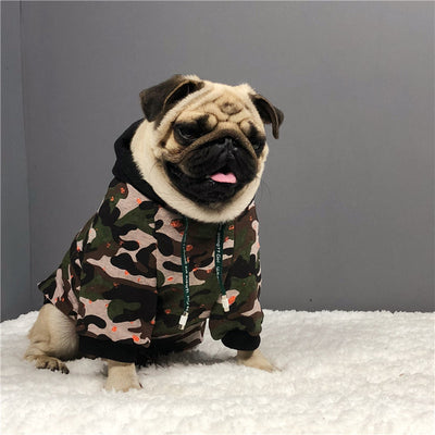 Suéter de Camuflaje para Mascotas - Abrigo de Moda - Image 4