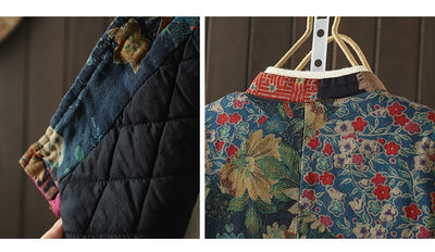 Cardigan Artístico de Algodón para Mujer - Abrigo Retro Otoño Invierno - Image 11