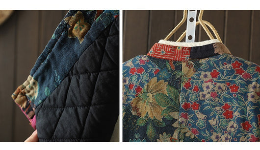 Cardigan Artístico de Algodón para Mujer - Abrigo Retro Otoño Invierno - Image 11