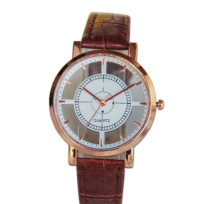 Reloj Pulsera Mujer Estilo Harajuku con Correa Hueca de Cuero - Image 12