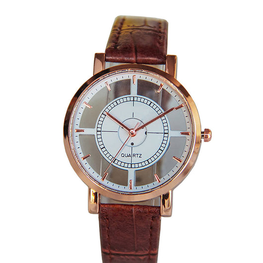 Reloj Pulsera Mujer Estilo Harajuku con Correa Hueca de Cuero - Image 12