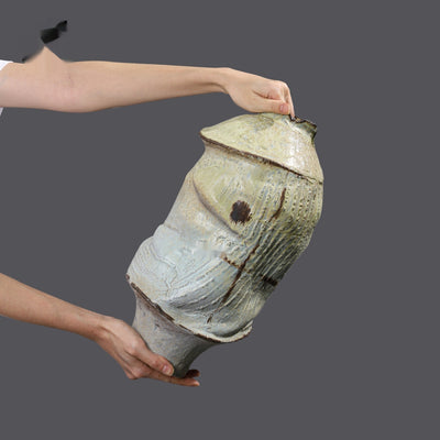 Jarrones de Cerámica Artesanal de Jingdezhen para Recepción de Hoteles y Posadas - Image 3