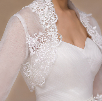 Chaqueta de Encaje para Novia - Image 6