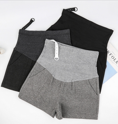 Pantalones Cortos Premamá con Soporte Abdominal - Image 3