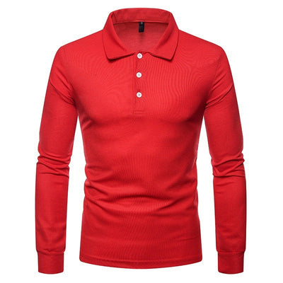 Camisa Casual de Manga Larga Slim Fit con Cuello de Color - Image 3