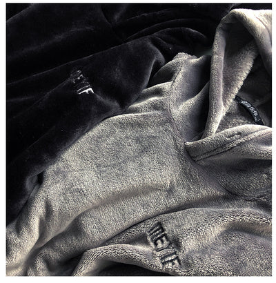 Sudadera Hoodie Gruesa para Hombre Talla Grande con Forro Polar - Image 6