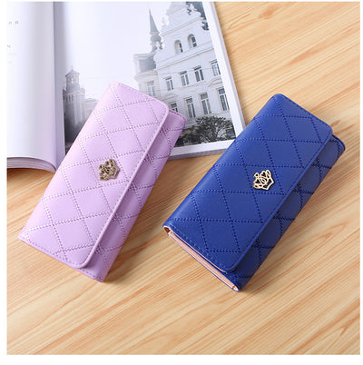 Cartera Larga para Mujer Estilo Coreano Premium