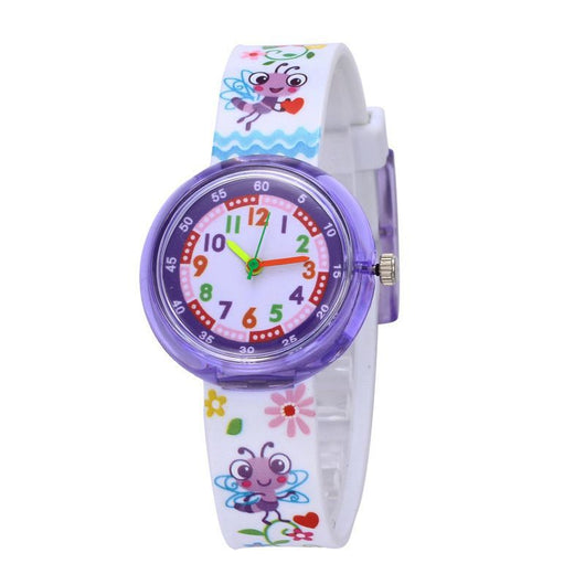 Reloj Infantil de Silicona Transparente con Diseños Adorables - Image 8