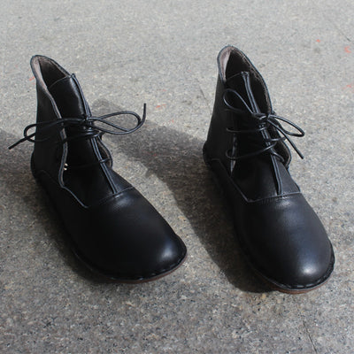 Botas Literarias Retro de Suela Suave para Mujer - Image 2