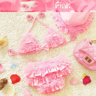 Traje de Baño Dividido para Bebé y Niña - Diseño Princesa - Image 6