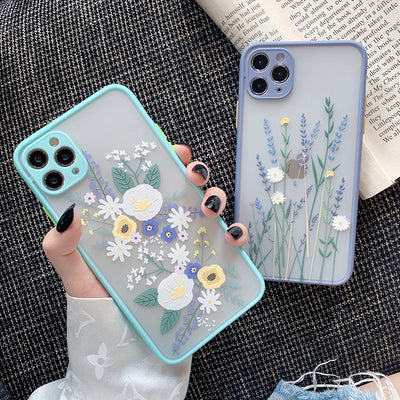 Funda para iPhone de Colores en Contraste con Acabado Esmerilado - Image 3