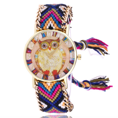 Reloj Pulsera Étnico Tejido para Mujer - Image 14