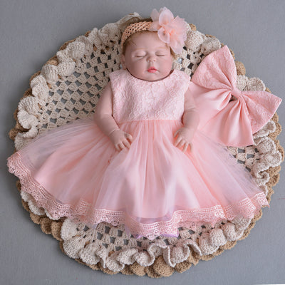 Vestido de Fiesta Princesa Lotus para Niña - Colección Invierno - Image 4