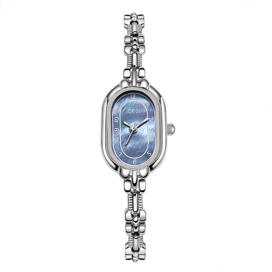 Reloj de Pulsera Cuarzo Ovalado Retro con Diseño Fritilaria de Alta Calidad - Image 14