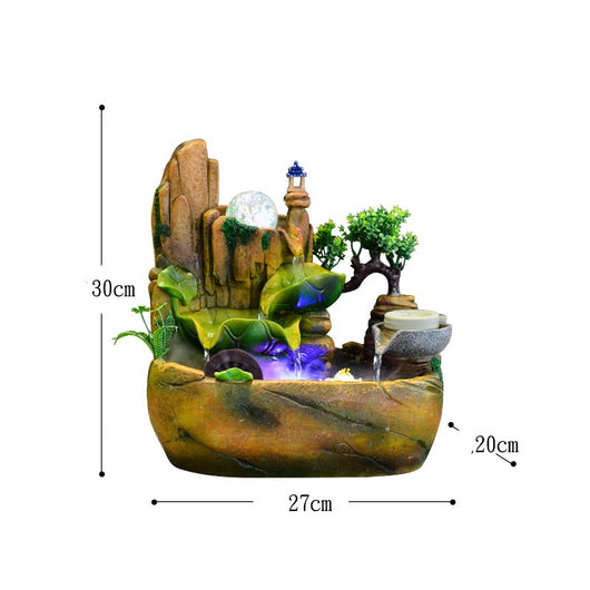 Fuente Feng Shui Rueda de la Fortuna para Atracción de Abundancia - Image 5