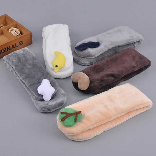 Babero Cálido de Peluche para Bebés