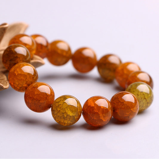 Pulsera de Ágata Escama de Dragón - Piedra Natural